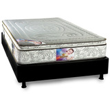 Colchón Ortopédico Cazata Queen 160x190cms + Base Cama