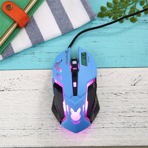 Mouse Dva Overwatch Gamer En Stock!!! Importado De Usa