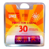 Protetor Labial Fps30 5g Uv Bastão Luvex