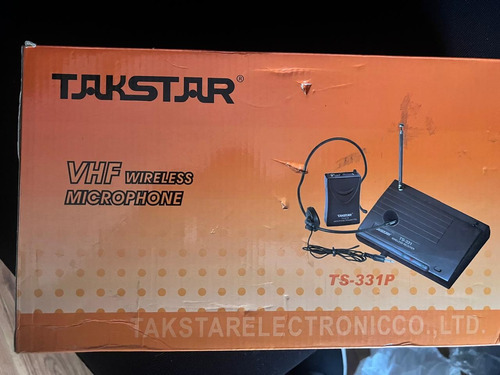 Micrófono Inalámbrico De Diadema Takstar Ts331p