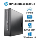 Desktop Cpu Hp Elitedesk 800 G1 Sff Intel I5 8gb Ssd 120gb