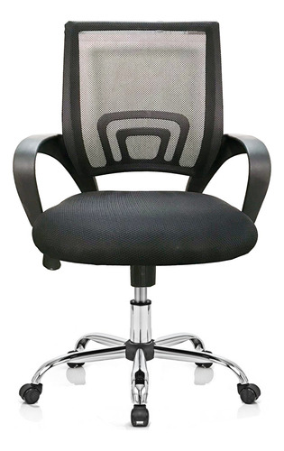 Sillon Ejecutivo Oficina Silla Escritorio Computadora Pc Negro Morshop S20