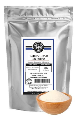 Goma Guar 100% Pura X500g (1 Libra) - g a $40