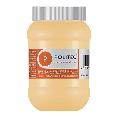 Pintura Acrílica Politec Bote 500 Ml Colores Linea 300