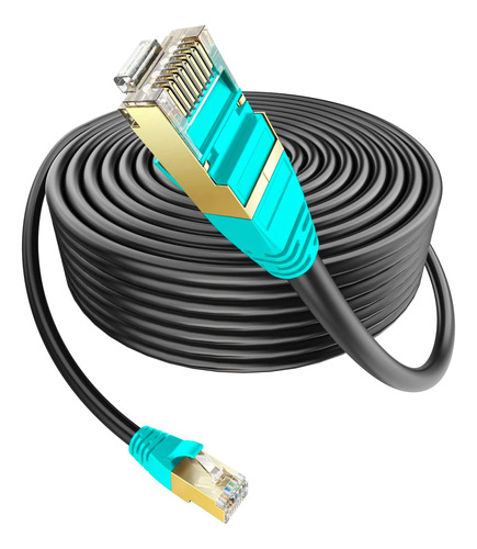 Rojita Cat6 Cable Ethernet Para Exteriores (200 Pies), Cable