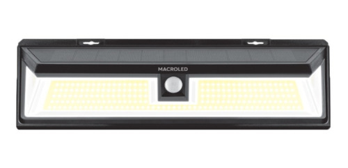 Luz Solar Led De Pared Macroled 10w C/sensor Movimiento Ip65