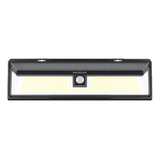 Luz Solar Led De Pared Macroled 10w C/sensor Movimiento Ip65