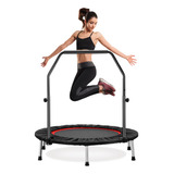 Zenova Mini Trampolin, Trampolin Plegable Para Adultos Tramp