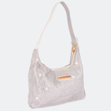 Bolsa Hobo Nicole Lee Celestia De Fiesta Fw23 Color Blanco