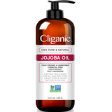 Cliganic Aceite De Jojoba Natural Sin Omg Para Cara,cabello