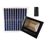 Reflector Led Solar 100w Con Control Remoto Exterior Ip67