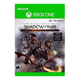 Juego Xbox One Shadow Of War Definitive Editión Código Ori