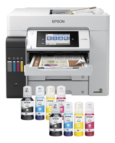 Epson Ecotank Pro Et- Impresora Inalámbrica A Color Todo E.