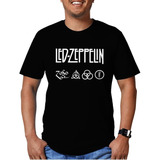 Playera Led Zeppelin Diseño 47 Rock Grupos Musicales Beloma