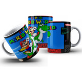 Caneca Gamer Cartucho Fita Snes Jogos Games Café Chá Present