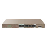 Switch 24 Portas Poe + 2 Portas Sfp G1126p-24-410w