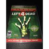 Videojuego Left4dead Para Xbox 360