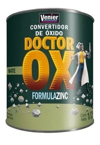 Convertidor De Oxido Negro Mate 1/2lt Venier