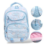 Mochila Infantil Menina Escolar Impermeável Reforçada Grande