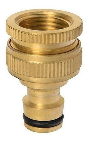 Adaptadar Conector Rápido De Bronce Hi 1/2 -3/4  Praktus