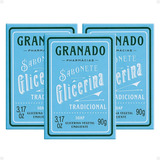 Kit Sabonete Vegetal Glicerina Granado Tradicional 90g Com 3