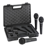 Set De 3 Microfonos Dinamicos Behringer Xm1800s