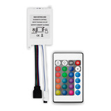 Controladora Rgb Tira De Led Control Remoto