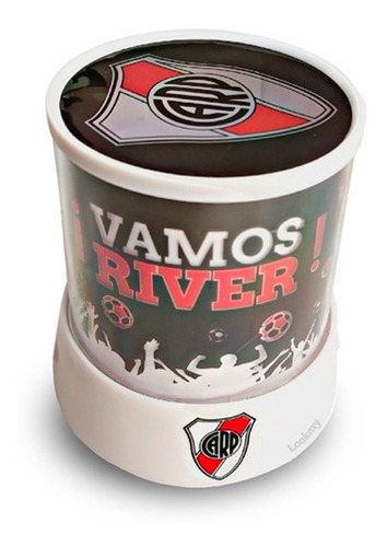 Velador Boca Juniors River Plate Lámpara Proyector Led 