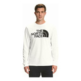 The North Face Camiseta M L/s Half Dome Tnf Blanca/tnf Negra Color Tnf White-tnf Black
