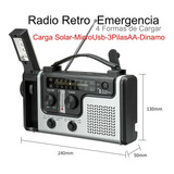 Radio Retro Emergencia 4 Formas De Cargar