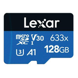 Cartão De Memória Lexar Micro Sd Xc 128gb Uhs-i 100mb/s