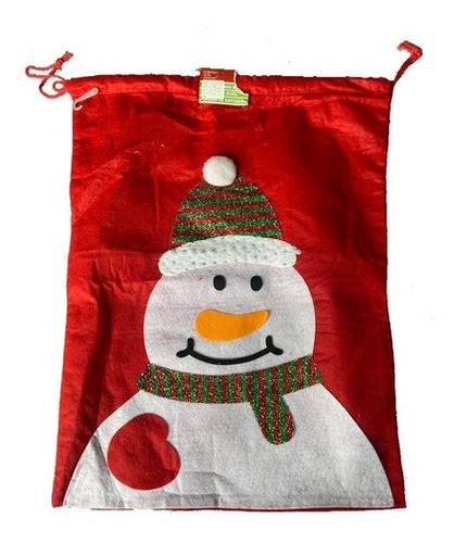 Bolsa Para Regalos Niño Dios Papa Noel Santa Claus Navidad