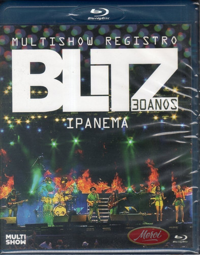 Blu Ray Blitz 30 Anos Multishow Registro - Lacrado