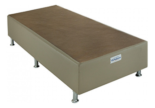 Base Para Cama Box Petrus 79x198cm Ortobom Cor Bege