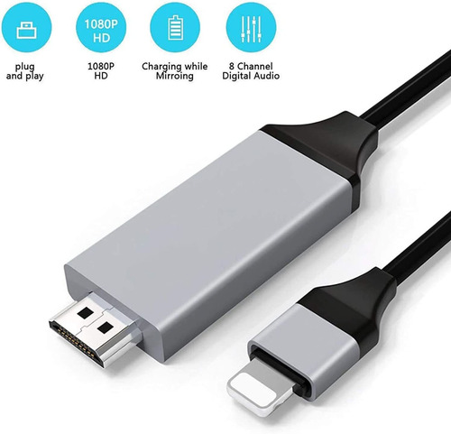 Apple Mfi Certified Lightning To Hdmi Adapter, Hdtv Cable Ad