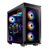 Caja E-atx Xpg Battlecruiser Black Argb