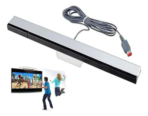 Receptor Cableado Para Wii, Sensor Infrarrojo Cableado De Re