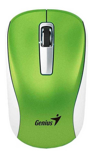 Mouse Inalámbrico Genius  Nx-7010 Verde Usb 1200 Dpi