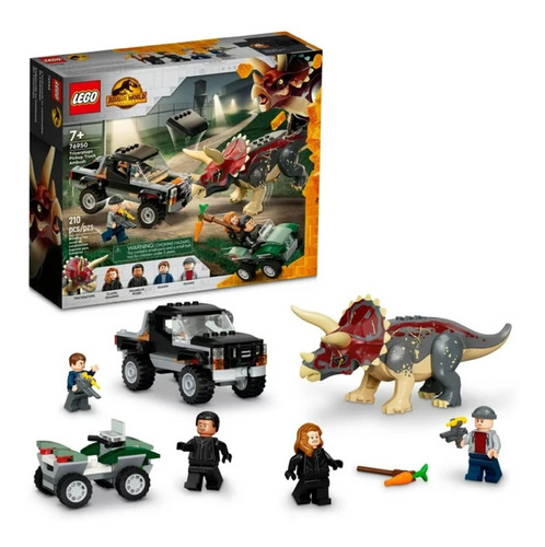 Lego 76950 Emboscada Triceratops Jurassic World Dominion