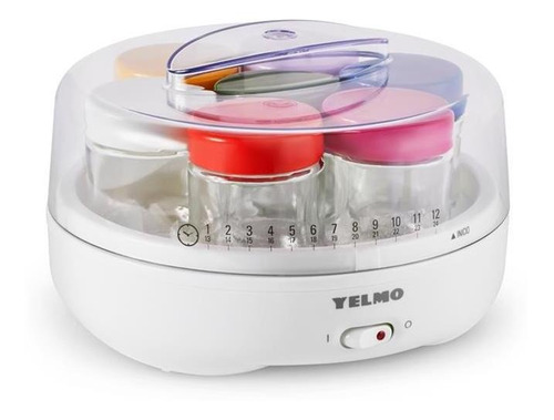 Yogurtera Fabrica De Yogurt Yelmo Yg-1700 7 Jarros + Recetas