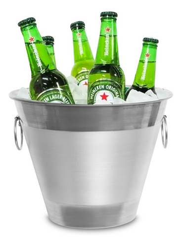 Kit Atacado Com 10 Baldes Gelo 6 Litros  Cerveja Eventos