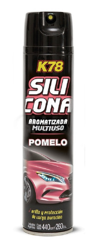 Silicona Aerosol K78 Perfumada Multiuso Pomelo