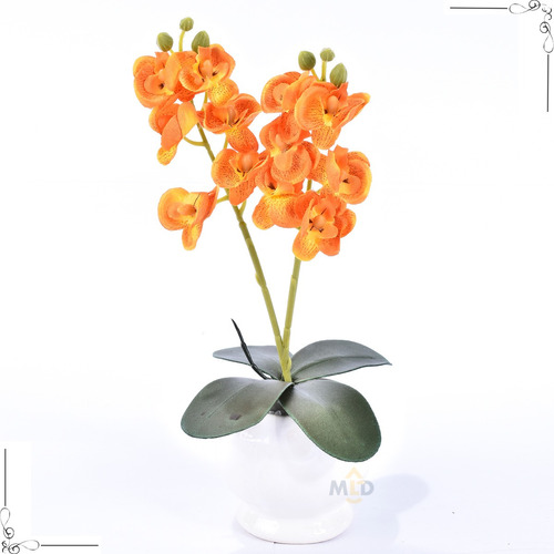 Vaso Flores Artificiais Vaso Arranjo Orquídeas Decorativas