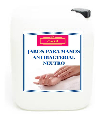 Shampoo De Manos Antibacterial  Neutro