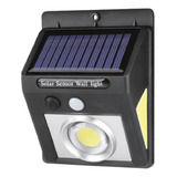 Luz Led Ext Solar Panel Sensor Movimiento Plafon Farol 15w