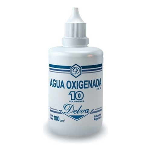 Agua Oxigenada Delva 10vol 100ml Anmat