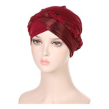 Gorro Con Turbante Para Cáncer, Gorra De Quimio, Mujer Musul