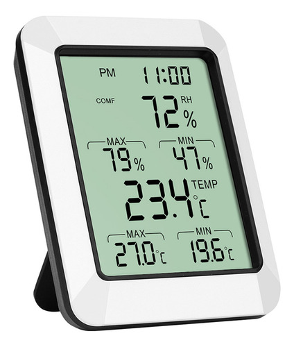Termohigómetro Lcd Medidor Digital De Temperatura Y Humedad