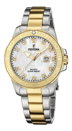 Reloj F20504/2 Dorado Festina Mujer Boyfriend Collection