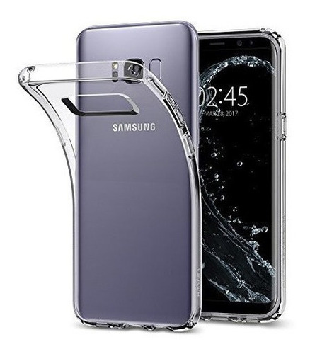 Estuche Spigen Liquid Crystal Galaxy S8 Con Proteccion Slim 
